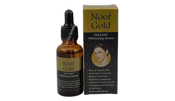 Noor gold instant whitening serum