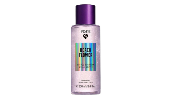 Pink beach flower mist