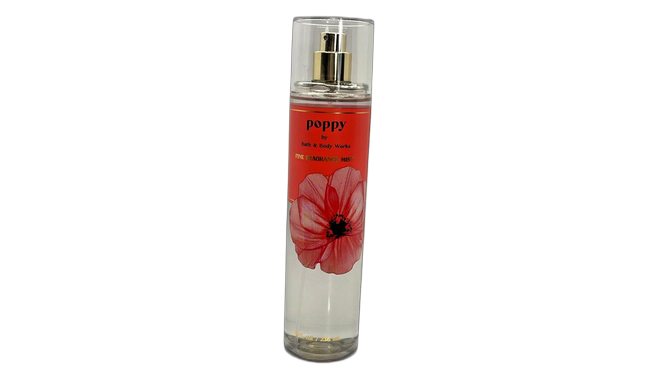 Bath & body works poppy fine fragrance mist
