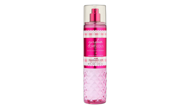 Bath & body works gingham gorgeous mist