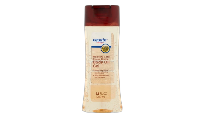 Equate cocoa divine body oil gel