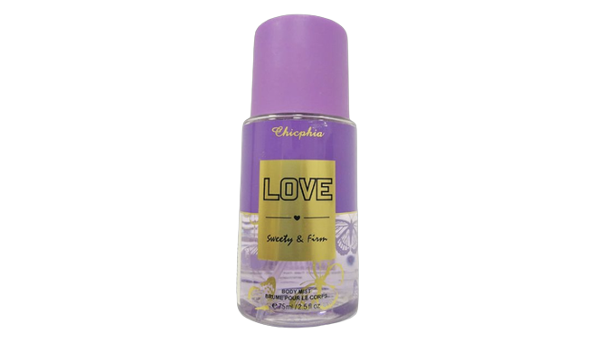 Love sweety and firm body mist