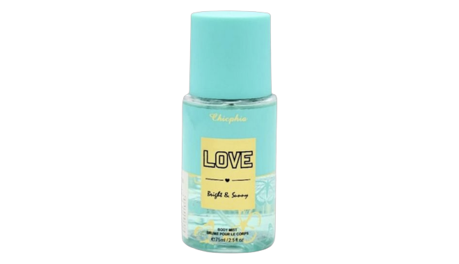 Love bright and sunny body mist