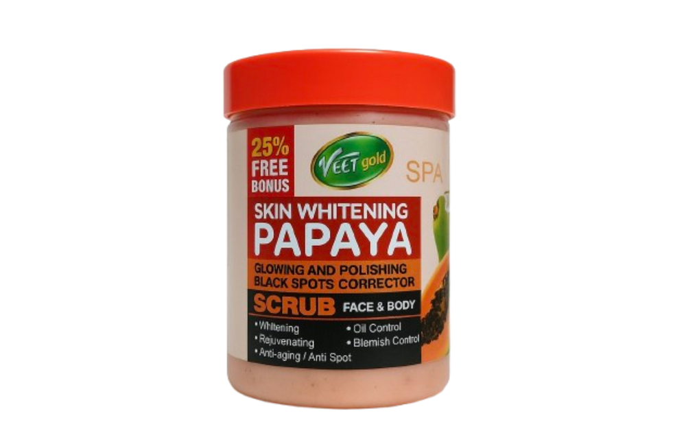 Veetgold Skin Whitening Papaya Scrub