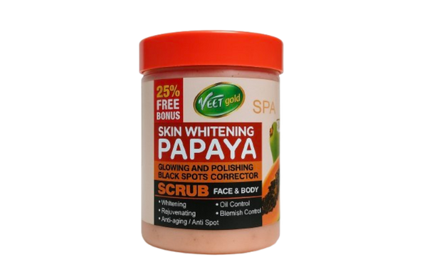 Veetgold Skin Whitening Papaya Scrub