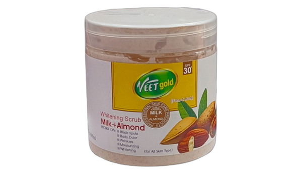 Veetgold whitening scrub milk+almond