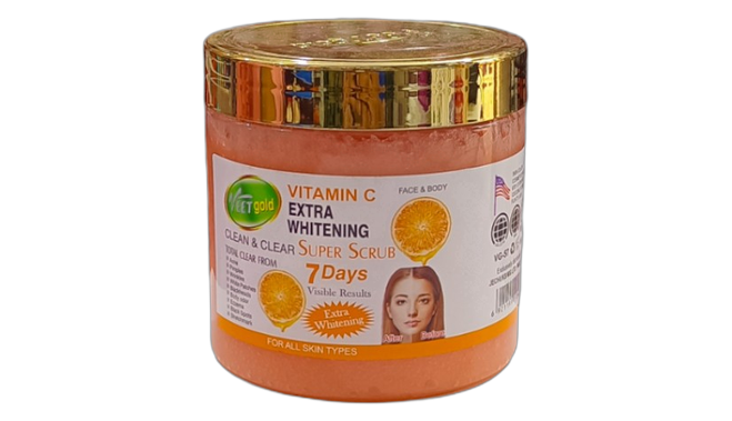 Veet gold vitamin c whitening super scrub