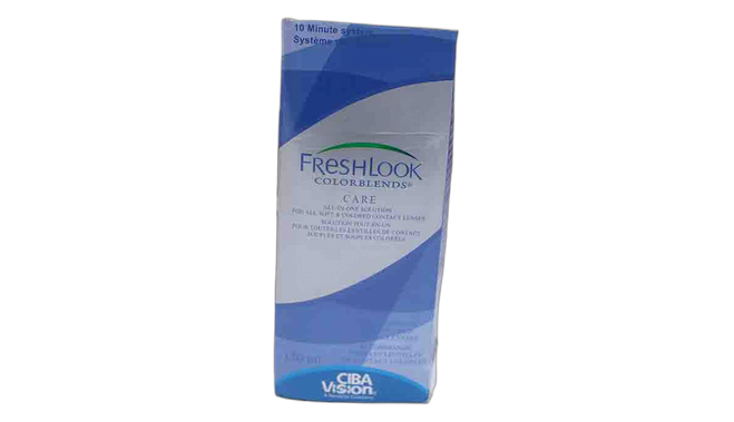 Freshlook colorblends all in one solution