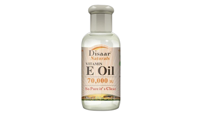 Disaar natural vitamin e oil 70000 dry skin