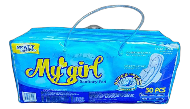 My girl sanitary pad