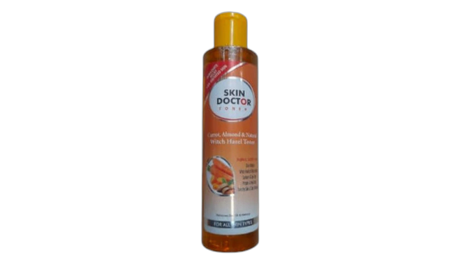 Skin doctor whitening cleansing toner carrot