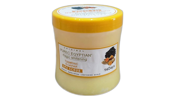 Pure egyptian magic whitening tumeric scrub
