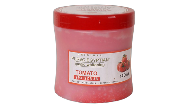 Pure egyptian magic whitening tomato scrub
