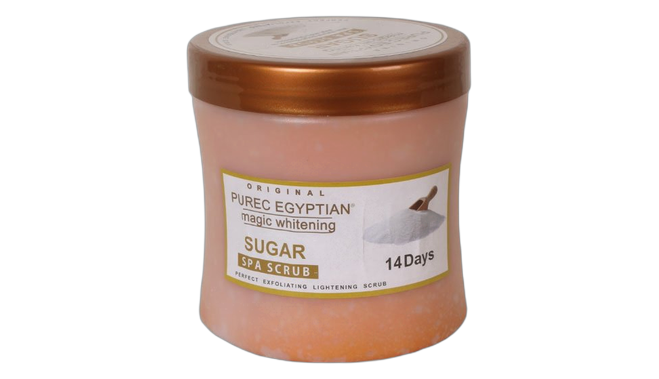 Purec egyptian magic whitening sugar scrub