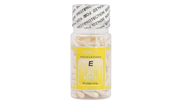 Animate vitamin e aloe vera facial oil