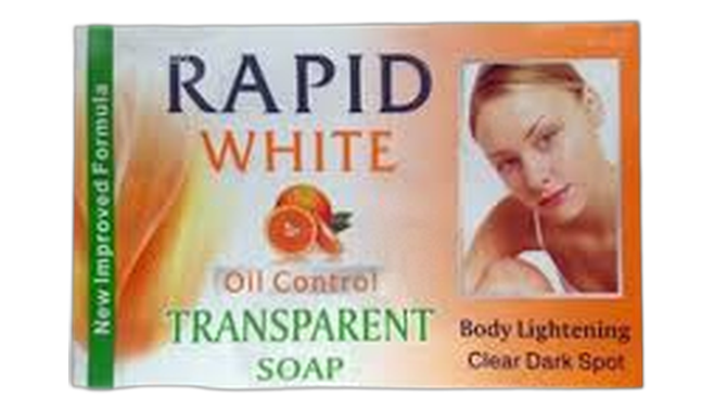 Rapid white soap(transparent)