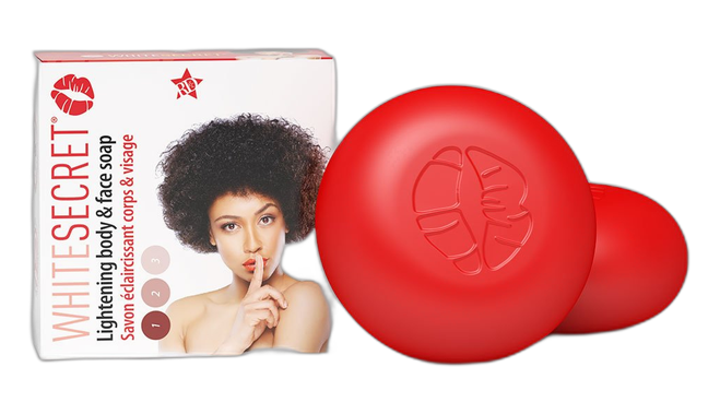 Secret white xtra clarifying lightening soap