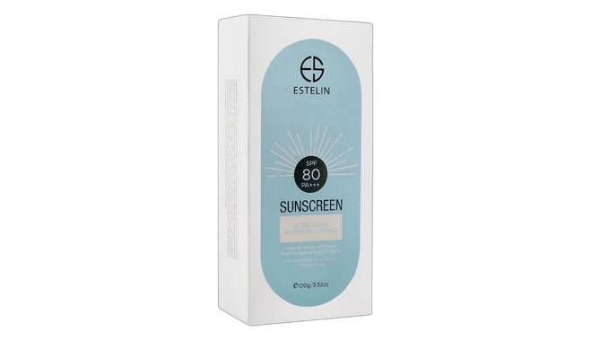 Estelin spf80 pa+++ sunscreen ultra-light