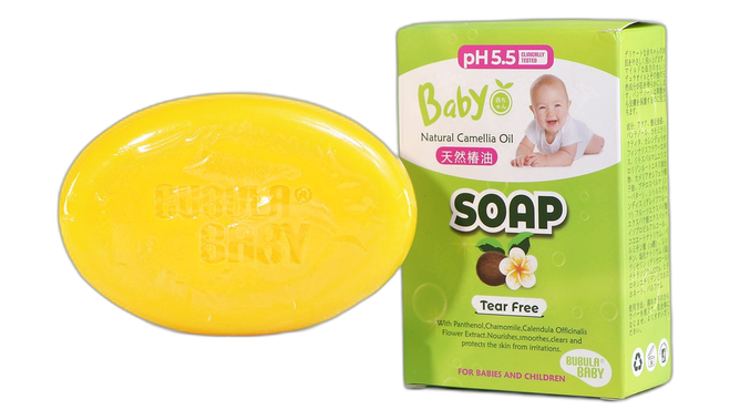 Baby natural camellia bar soap