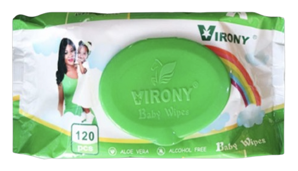 Virony baby wipes aloe vera 100pcs