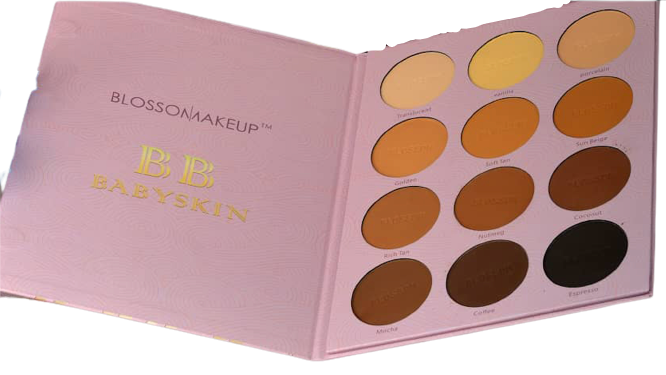 Blossom makeup babyskin powder palette