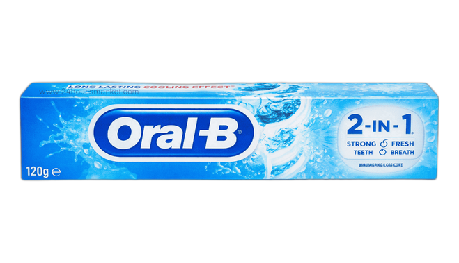 Oral b 2 in 1 cool mint
