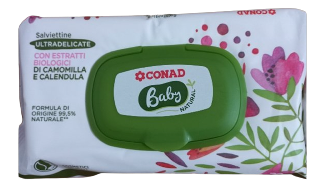 Conad baby salviettine detergenti