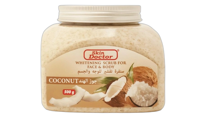 Skin doctor whitening scrub coconut