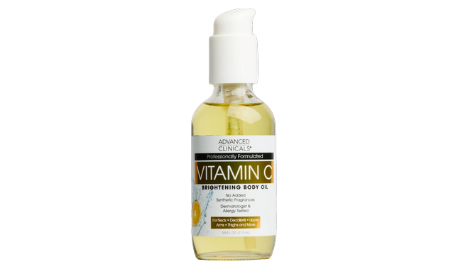 Advanced Clinicals Vitamin C Brightening Body Oil