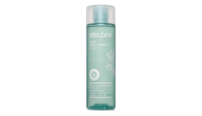 Bolden skin brightening toner