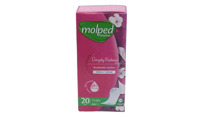 Molped pantyliner everyday freshness 40pcs