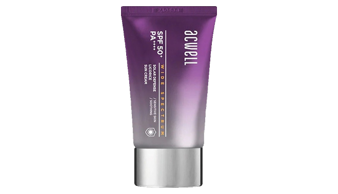 Acwell Wide Spectrum (Solar Defense) Licorice Sun Cream SPF 50+ PA++