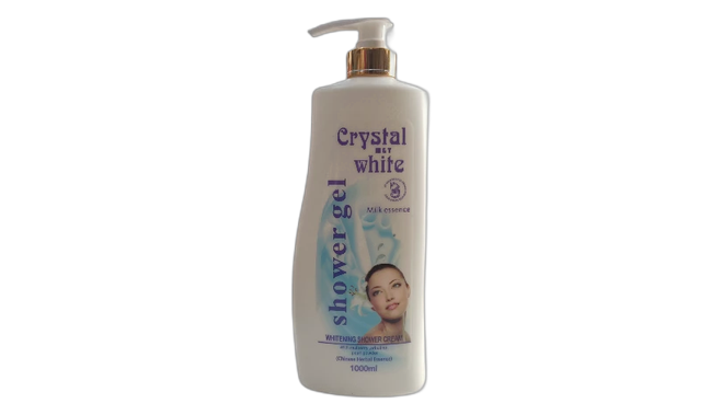 Crystal white shower gel