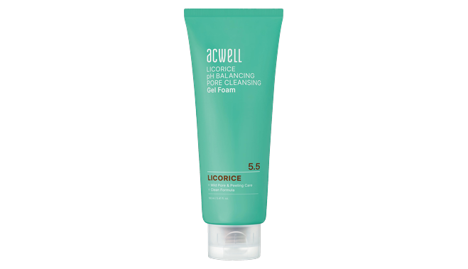 Acwell Licorice pH Balancing Pore Cleansing Gel Foam