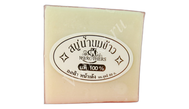 K brothers soap rice milk