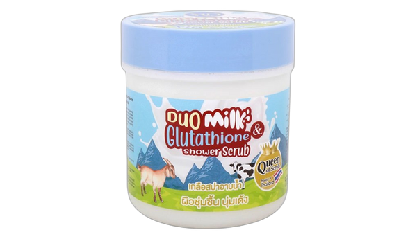 Rd duo milk glutathione shower scrub