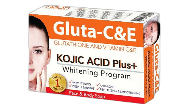 Gluta-c and e kojic acid plus soap