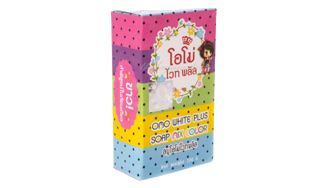 Omo white plus soap