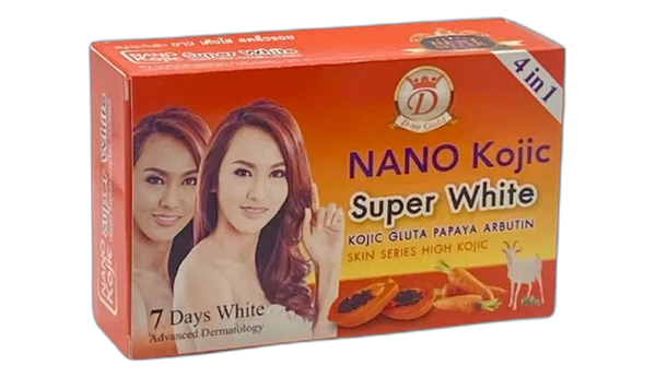 Nano kojic super white bar soap