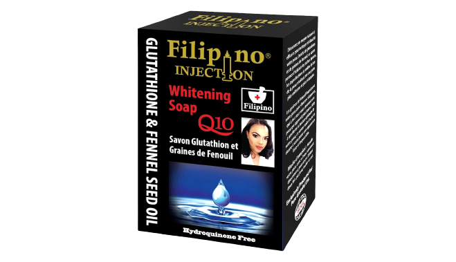 Filipino injection whitening soap savon