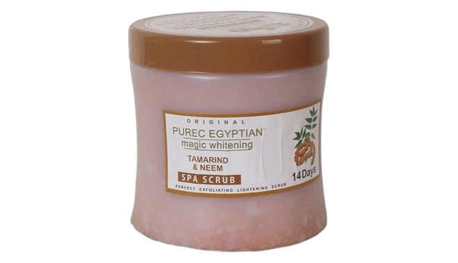 Purec egyptian tamarind &neem spa scrub