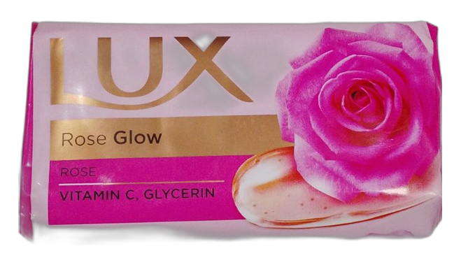 Lux rose glow bar sope