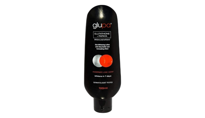 Glupa gluathione papaya black lotion