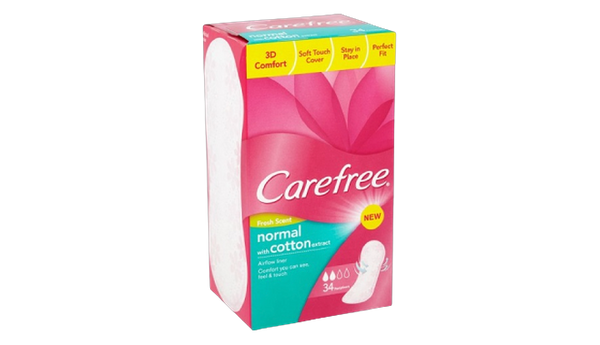 Carefree panty liner