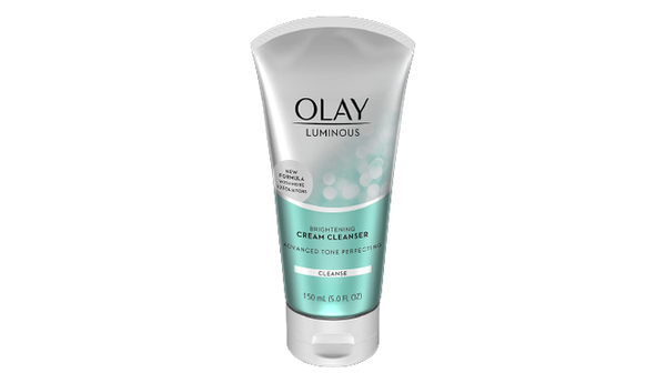 Olay luminous cleanser