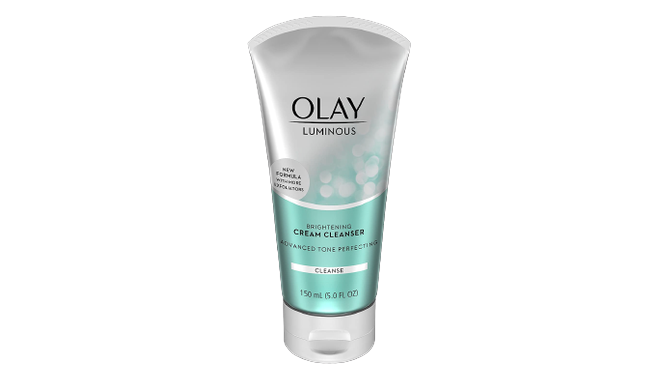 Olay luminous cleanser