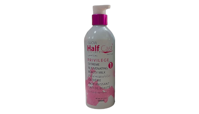 Glow half cast privilege beauty milk