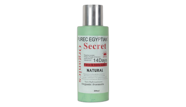 Purec egyptian secret organics lotion