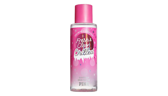 Pink fresh and clean chilled