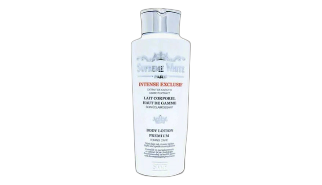 Supreme white carrot lotion